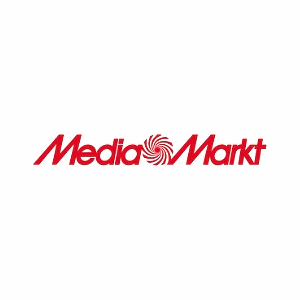 MediaMarkt logosu, teknoloji ve elektronik ürünleri alanında bir marka imajı sunuyor.