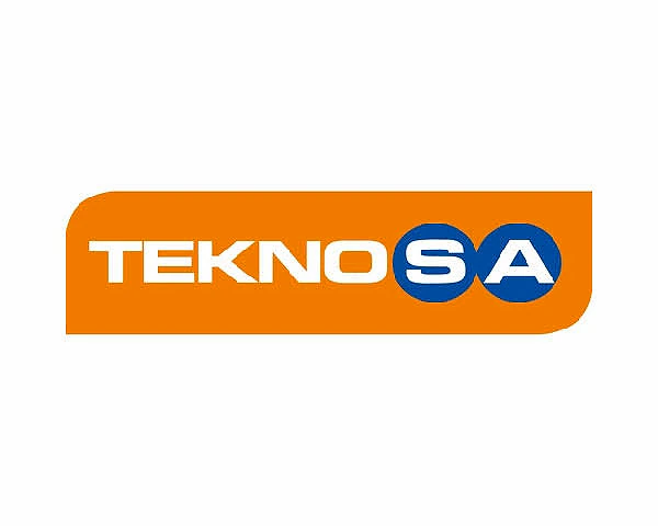 Teknosa logosu, perakende sektöründe faaliyet gösteren bir markayı temsil ediyor.
